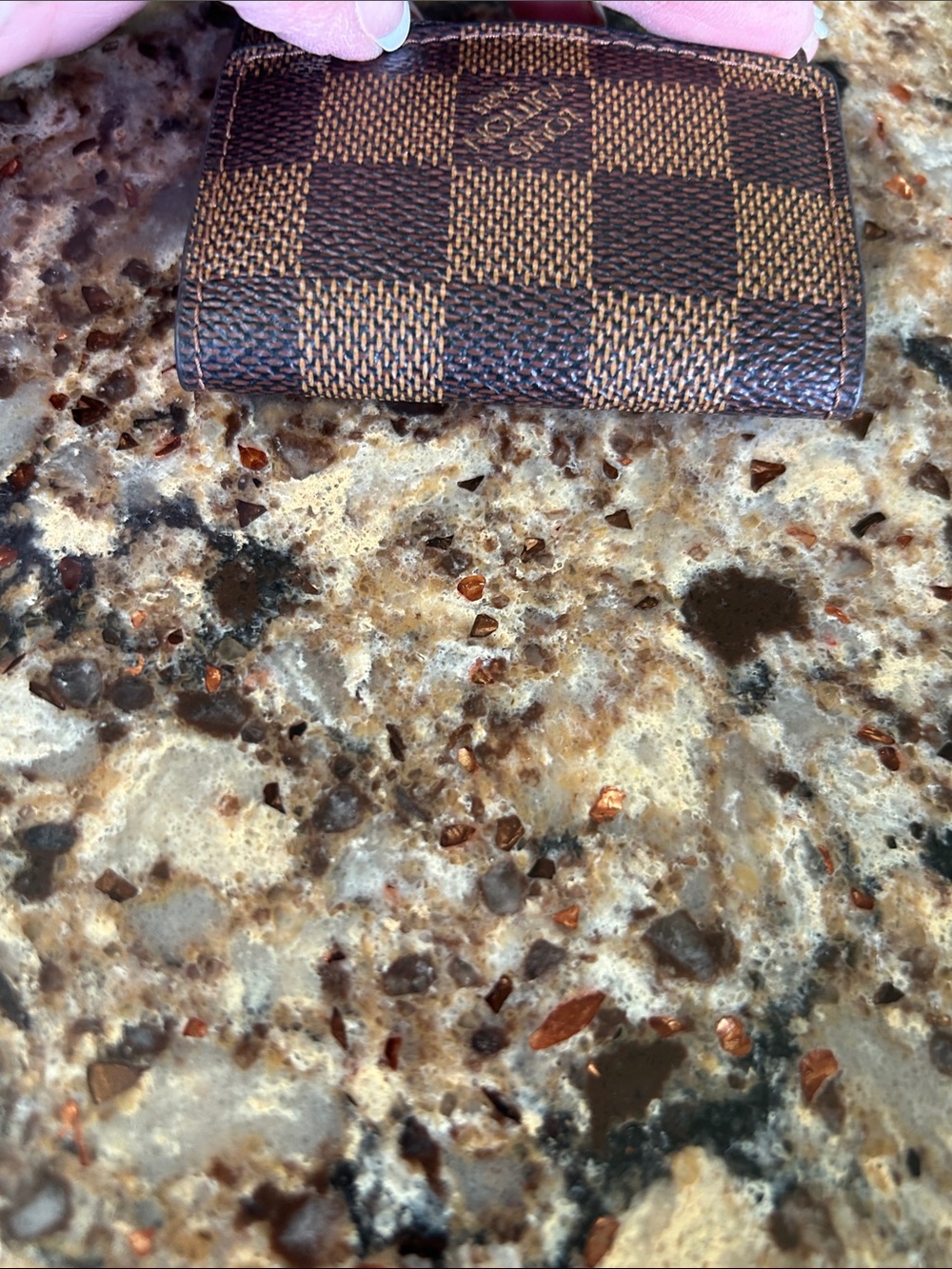 Louis Vuitton Brown Damier Compact Wallet - Picture 5 of 13